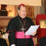 Don Rafael jura que ha cumplido fielmente su cargo de juez en el Proceso Diocesano de Rebeca